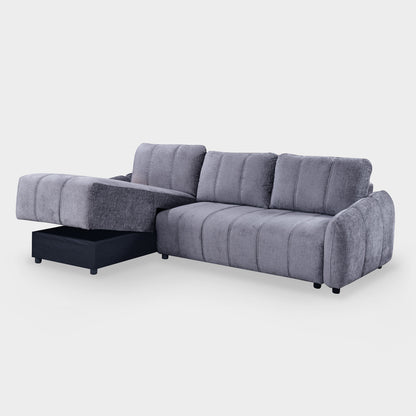 Evara Sofa Bed Universal Corner Graphite