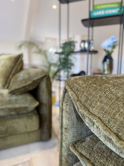 Solaya Sofa Green 3 Seater