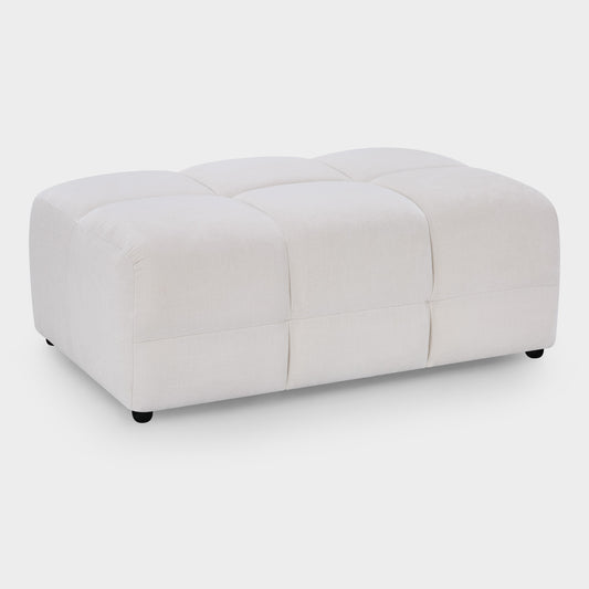 Jacob Sofa Natural Footstool
