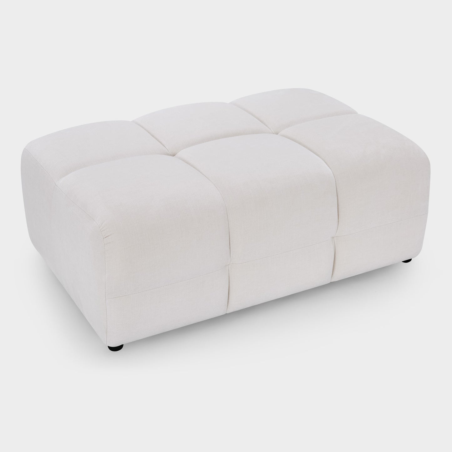Jacob Sofa Natural Footstool