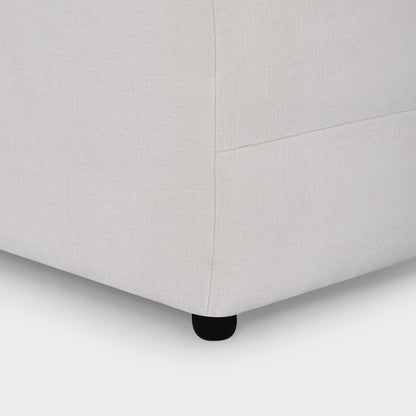 Jacob Sofa Natural Footstool