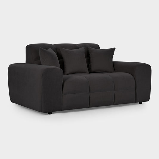 Jacob Sofa Black 2 Seater