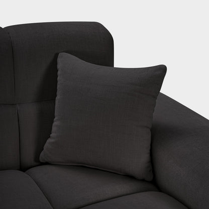 Jacob Sofa Black 2 Seater