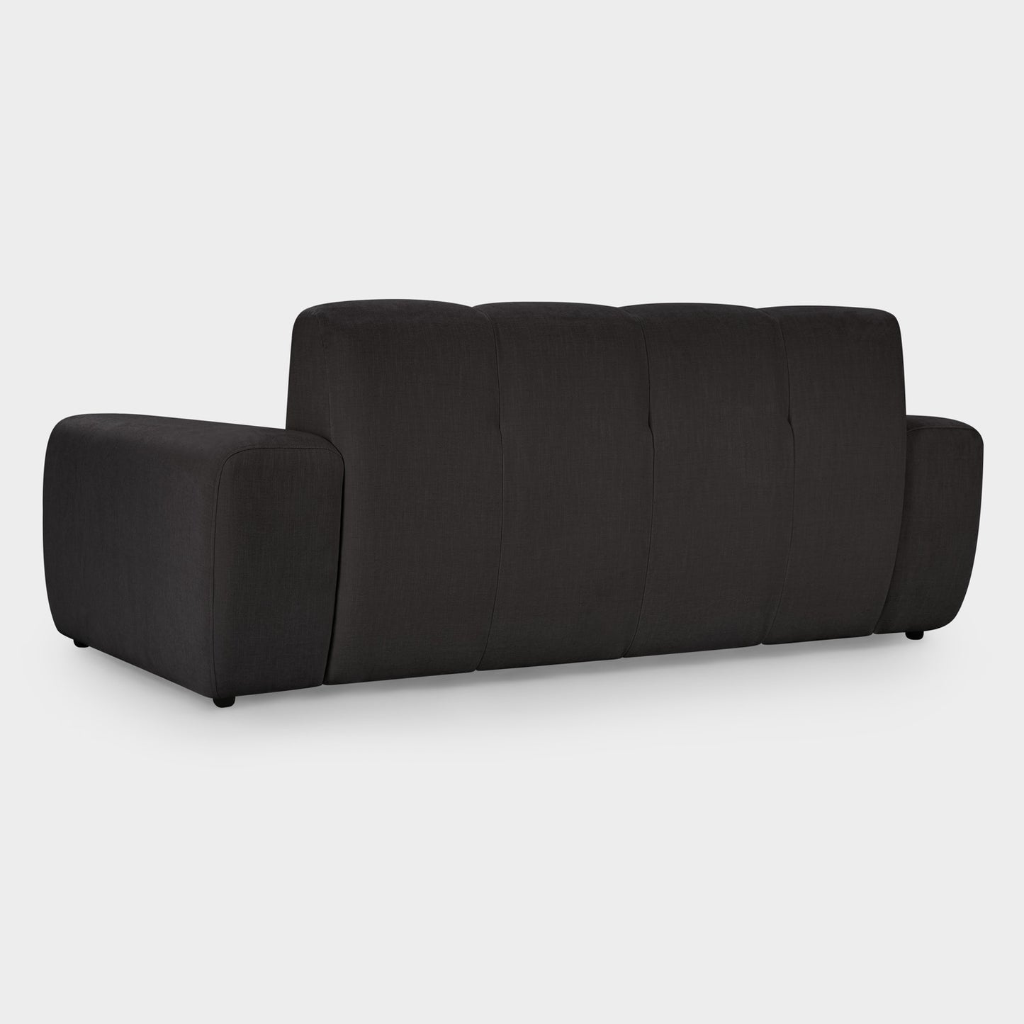 Jacob Sofa Black 3 Seater