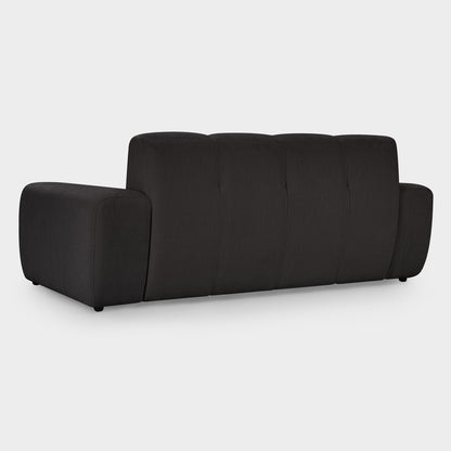 Jacob Sofa Black 3 Seater