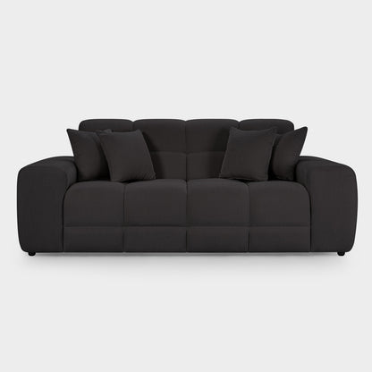 Jacob Sofa Black 3 Seater