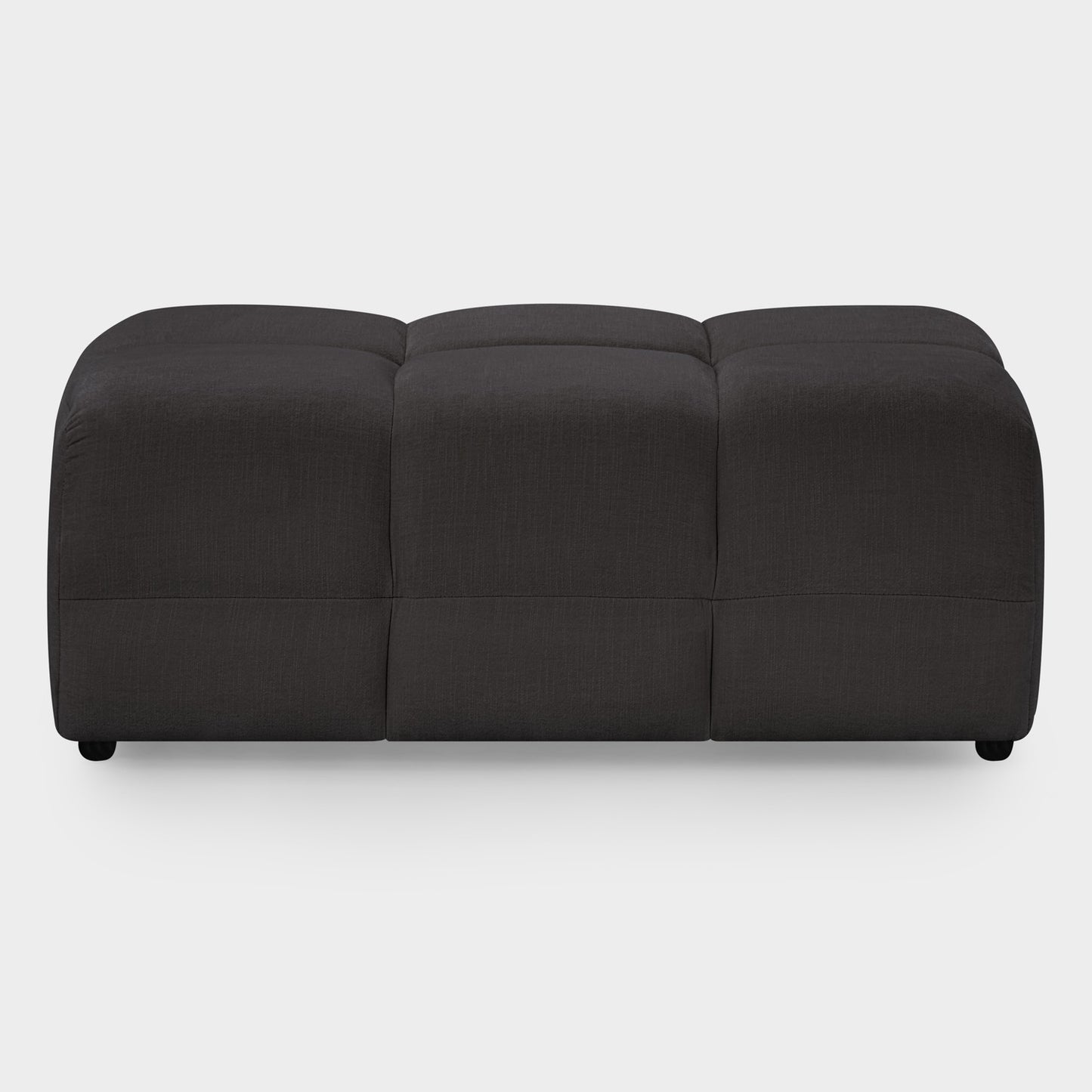 Jacob Sofa Black Footstool