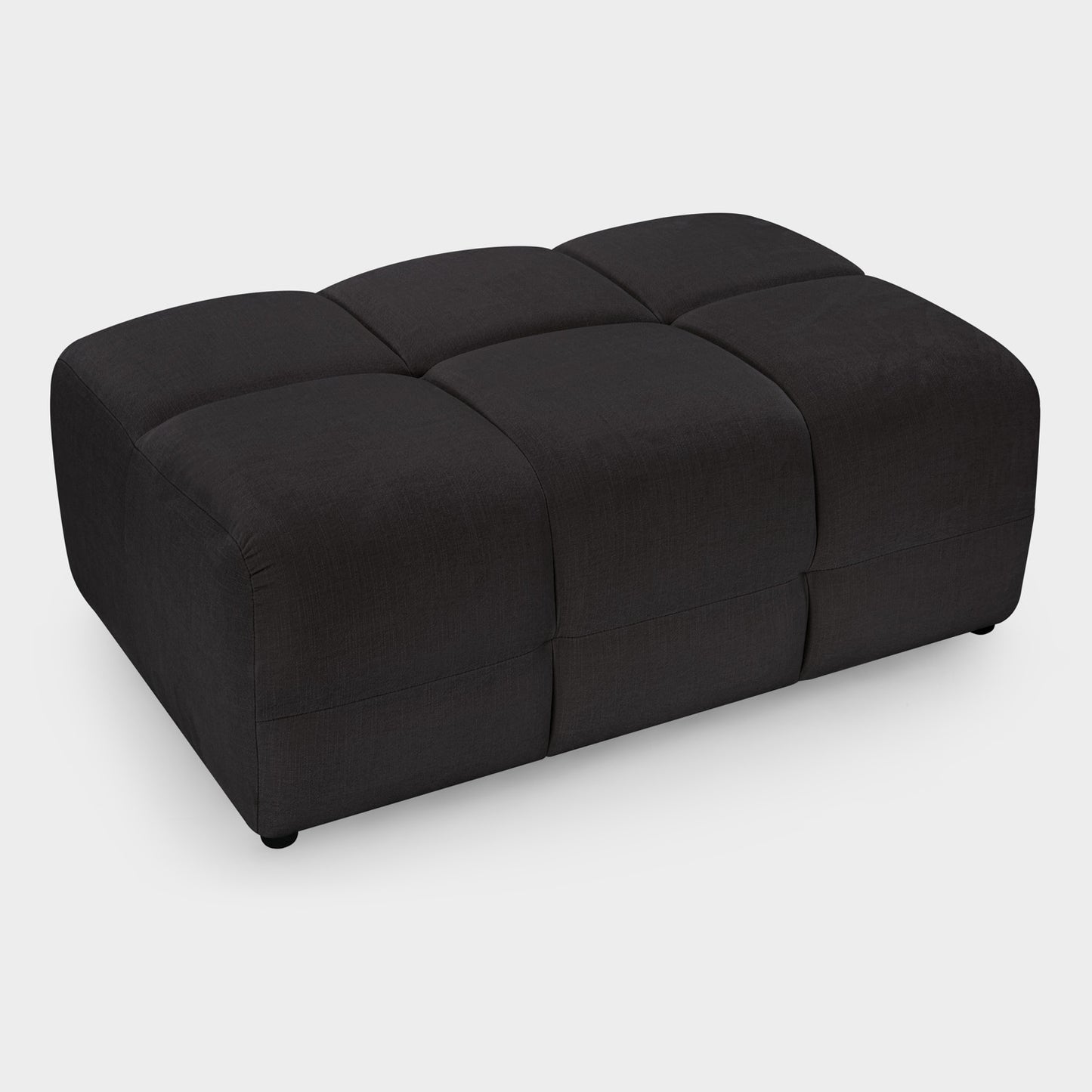 Jacob Sofa Black Footstool