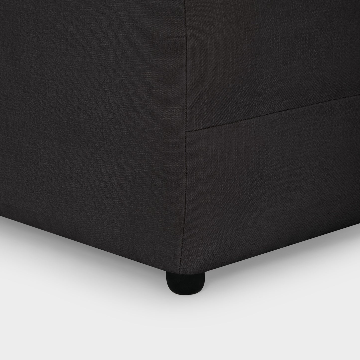 Jacob Sofa Black Footstool