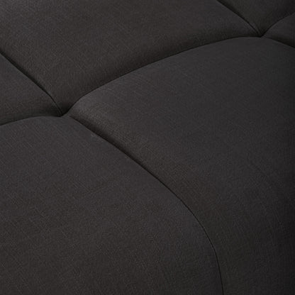 Jacob Sofa Black Footstool