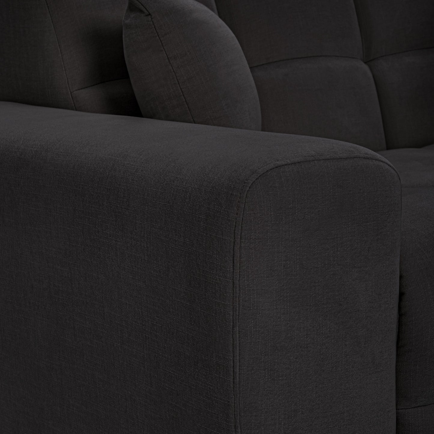 Jacob Sofa Black 2 Seater