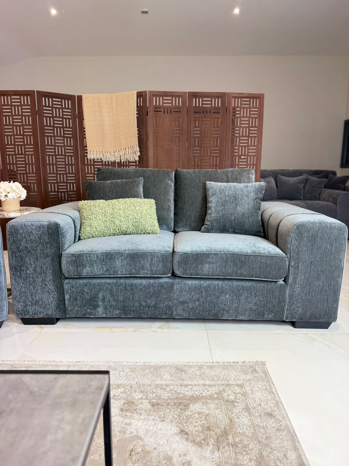 Clover Sofa Grey 2 Seater