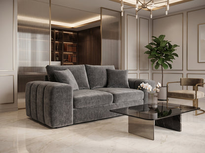 Clover Sofa Grey 2 Seater