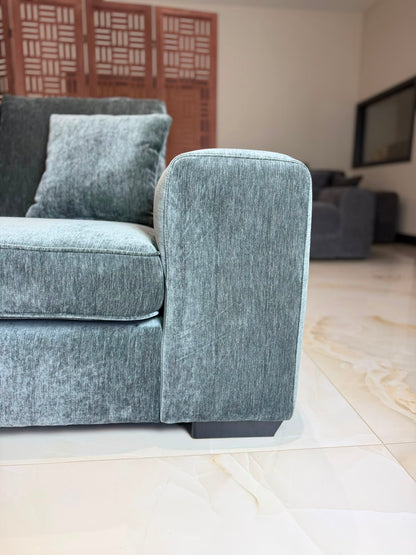 Clover Sofa Grey 3 Seater