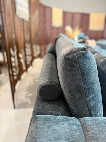 Clover Sofa Grey 3 Seater