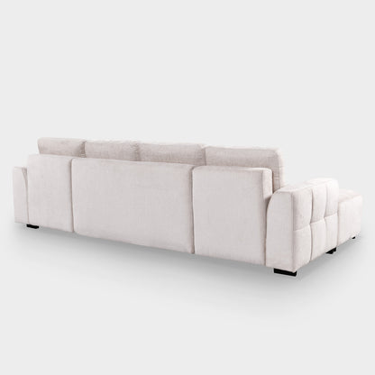Lora Sofa Bed U Shape Corner Beige