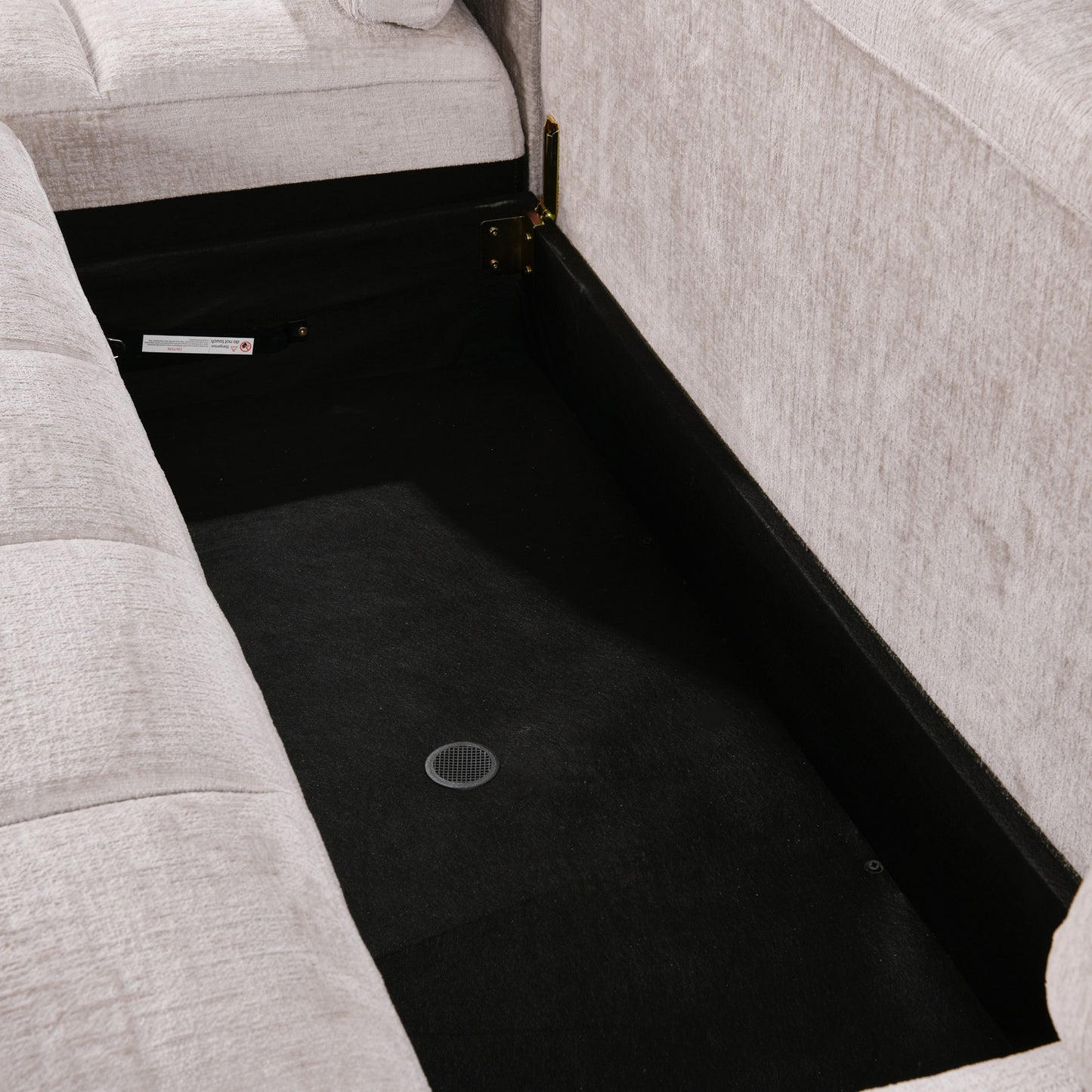 Lora Sofa Bed U Shape Corner Beige