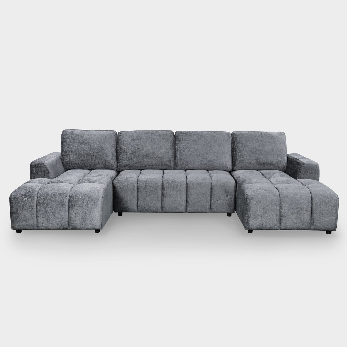 Lora Sofa Bed U Shape Corner Graphite