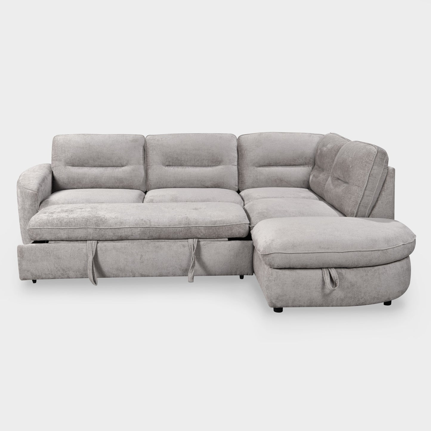 Mirella Sofa Bed Right Hand Facing Corner Grey