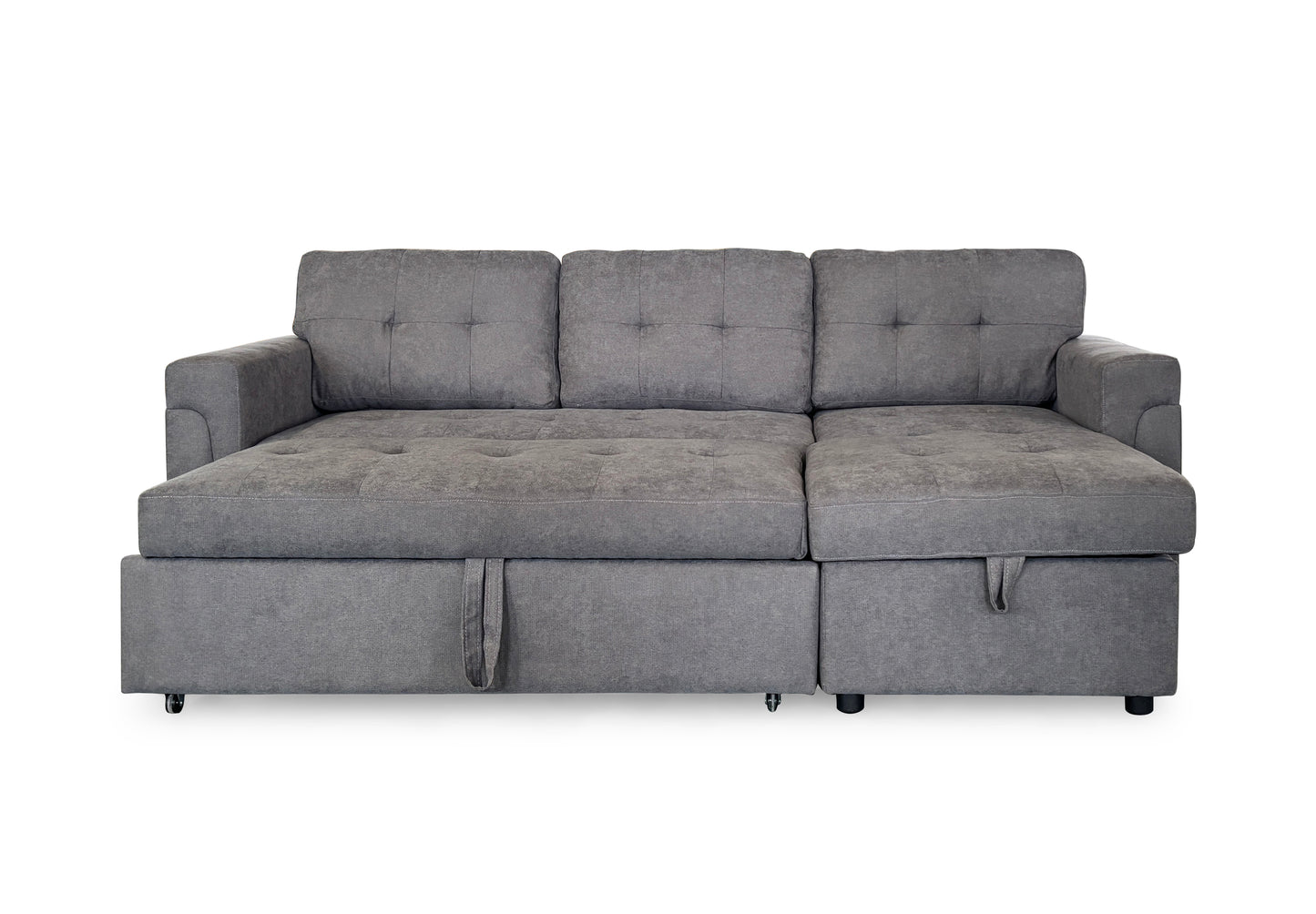Omniya Sofabed Grey Universal Corner