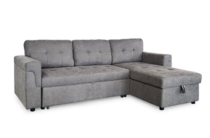 Omniya Sofabed Grey Universal Corner