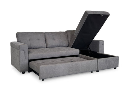 Omniya Sofa Bed Universal Corner Grey