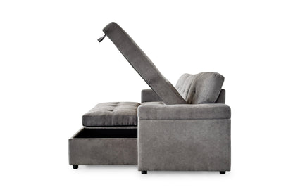 Omniya Sofa Bed Universal Corner Grey