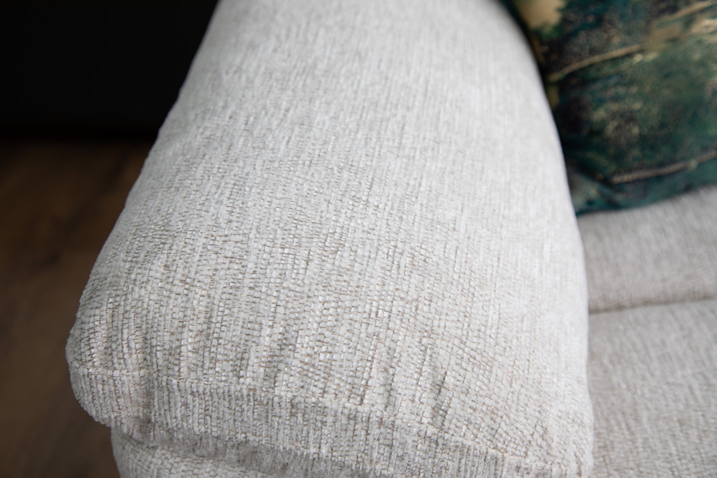 Owen Electric Recliner Sofa Large Corner Beige