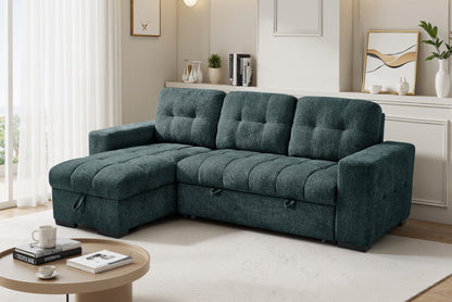 Palermo Sofa Bed Universal Corner Blue