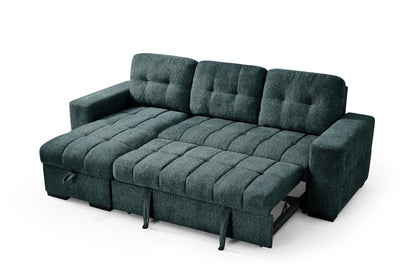 Palermo Sofa Bed Universal Corner Blue