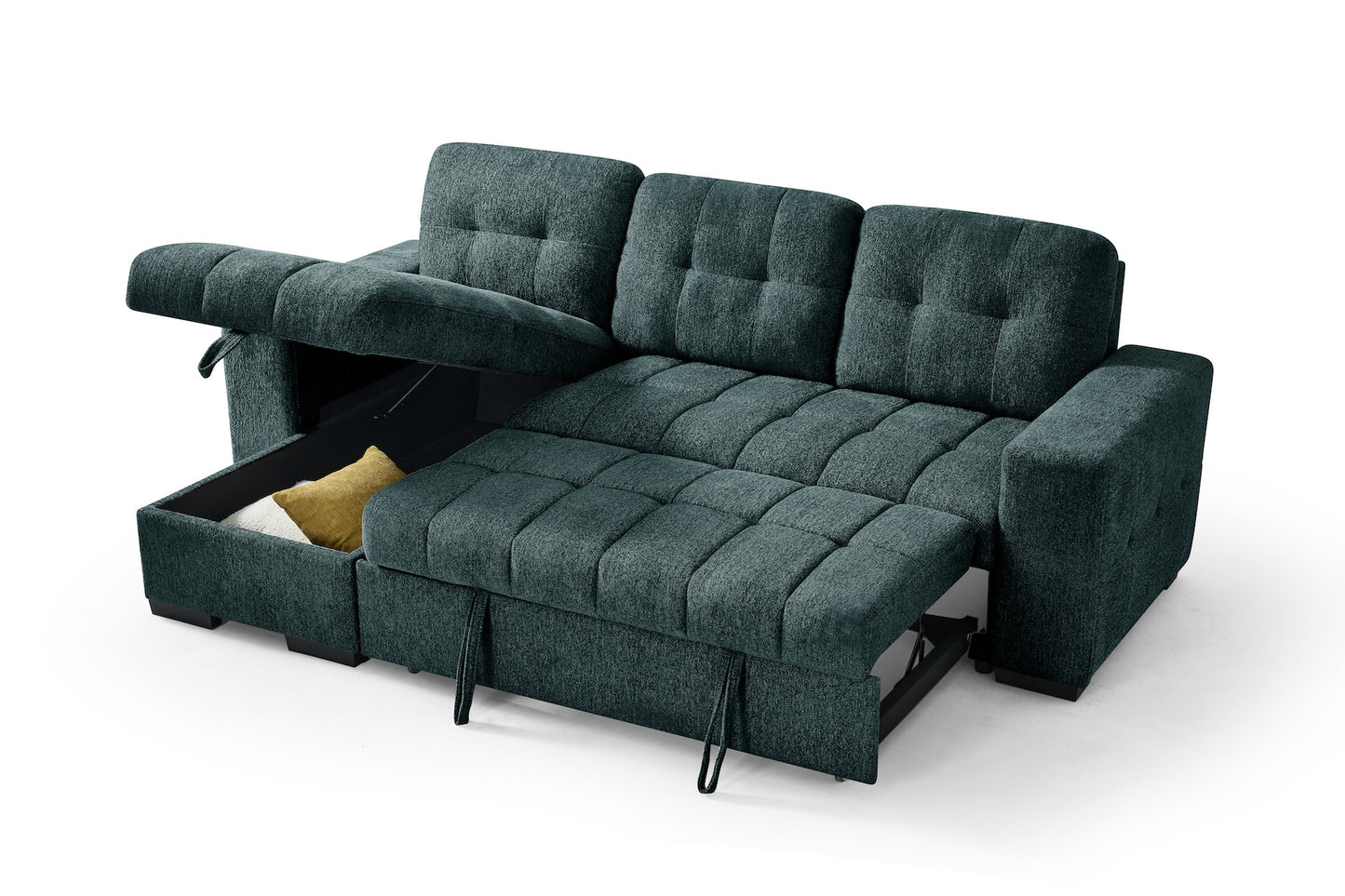 Palermo Sofa Bed Universal Corner Blue