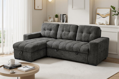 Palermo Sofa Bed Universal Corner Grey