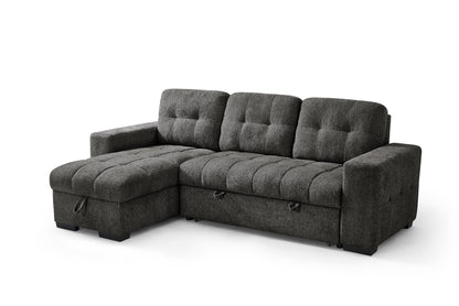 Palermo Sofa Bed Universal Corner Grey