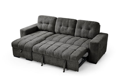 Palermo Sofa Bed Universal Corner Grey