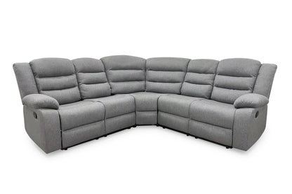 Dundee Recliner Sofa Large Corner Grey