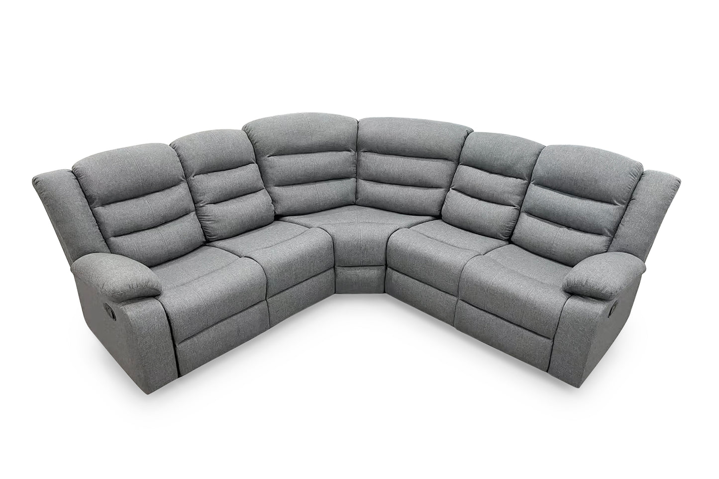 Dundee Recliner Sofa Large Corner Grey
