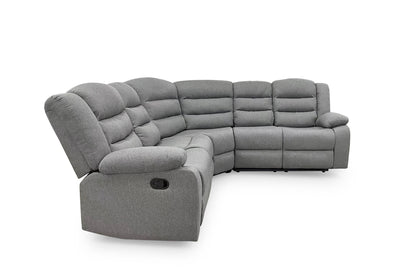 Dundee Recliner Sofa Large Corner Grey