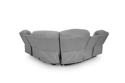 Dundee Recliner Sofa Large Corner Grey
