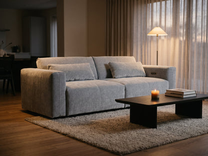 Sycamore Sofabed Grey Electric