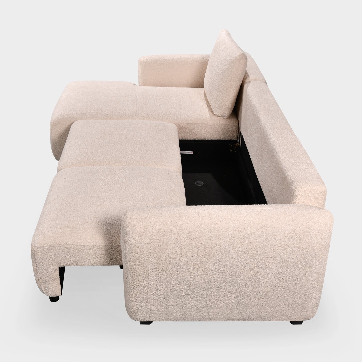 Sage Sofa Left Hand Facing Corner Beige