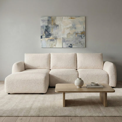 Sage Sofa Left Hand Facing Corner Beige