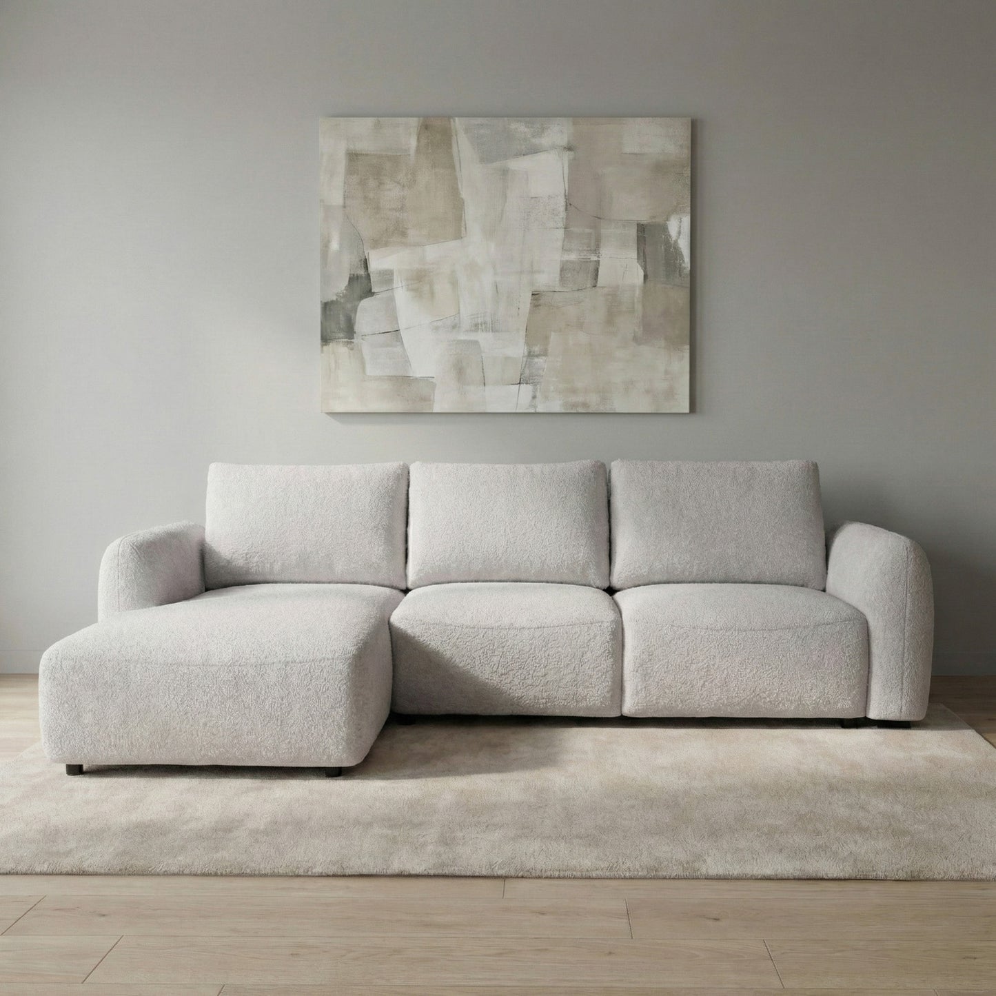Sage Sofa Left Hand Facing Corner Graphite