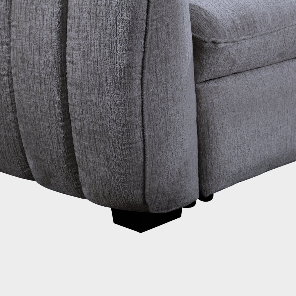 Sienna Sofa Bed Graphite Right Hand Facing Corner