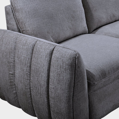 Sienna Sofa Bed Graphite Right Hand Facing Corner