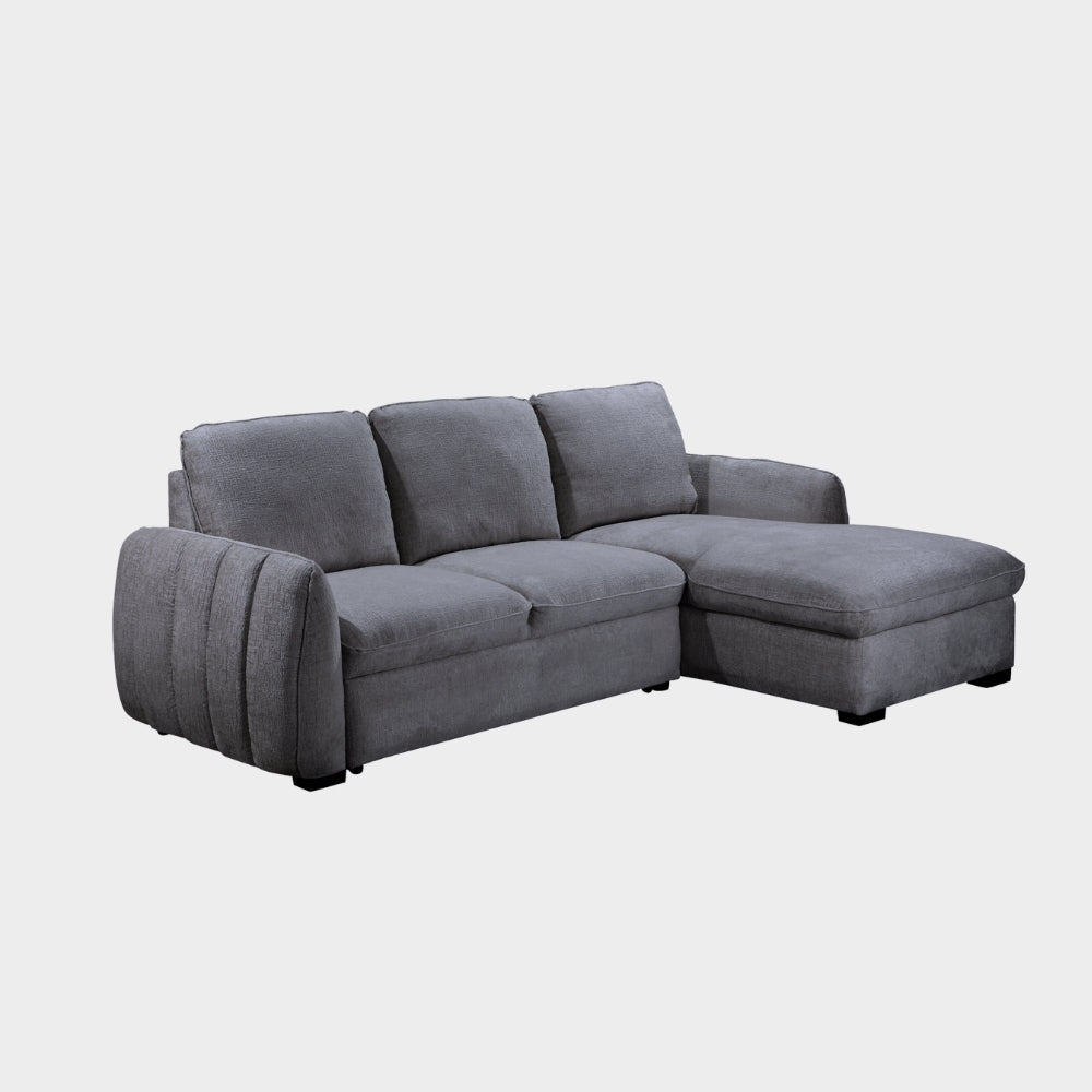 Sienna Sofa Bed Graphite Right Hand Facing Corner