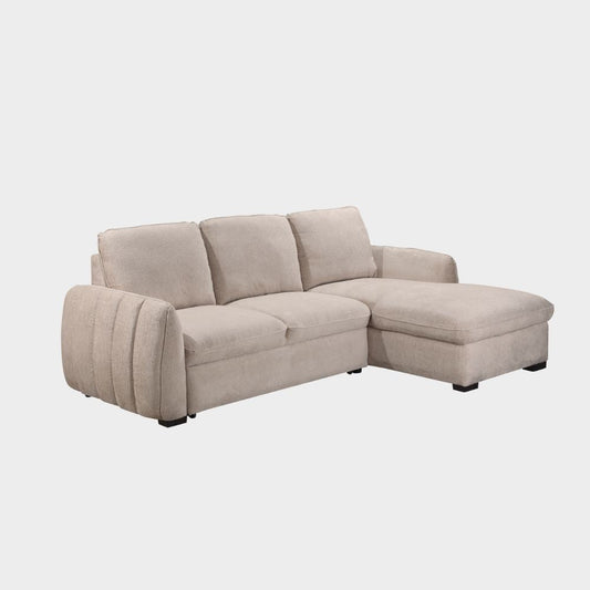 Sienna Sofa Bed Mushroom Right Hand Facing Corner