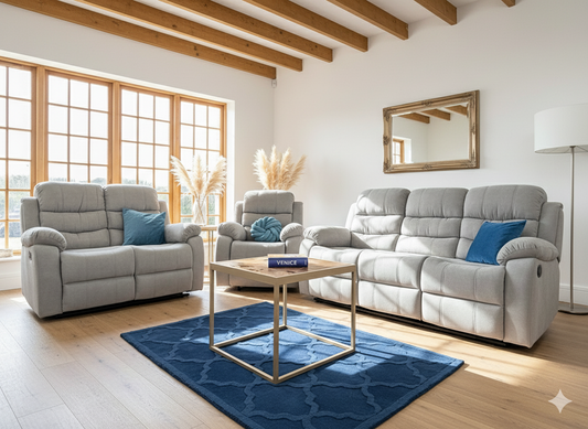 Stanley Recliner Sofa Armchair Grey