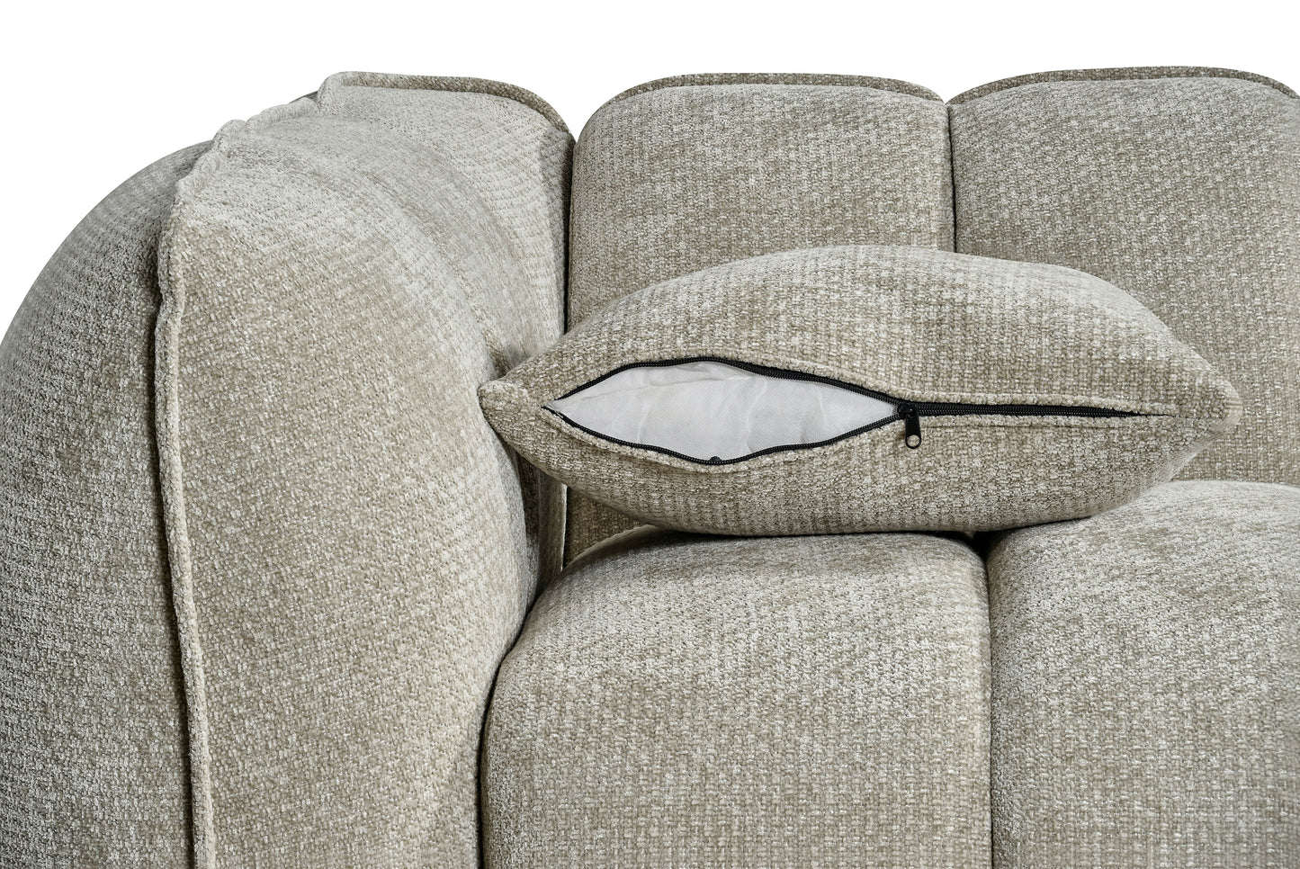 Venice Sofa Beige 3 Seater