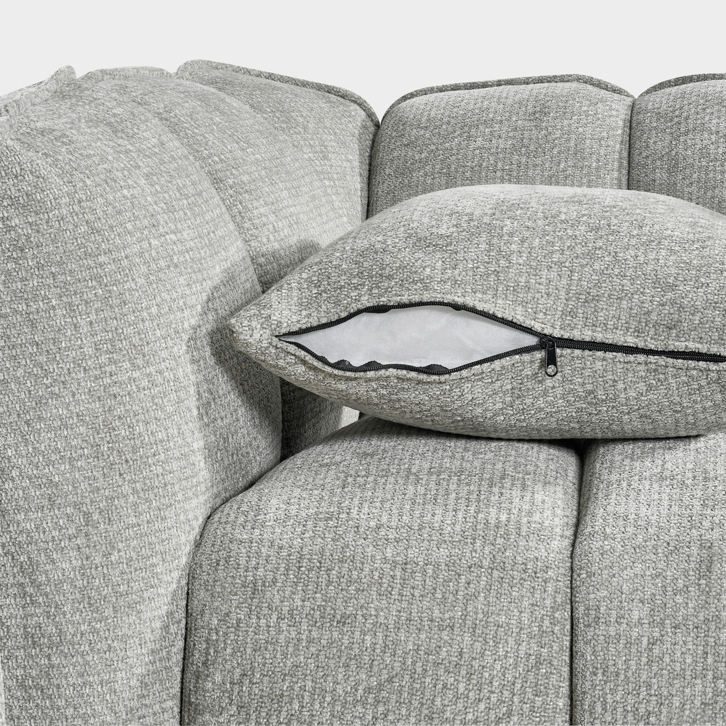 Venice Sofa Grey 3 Seater