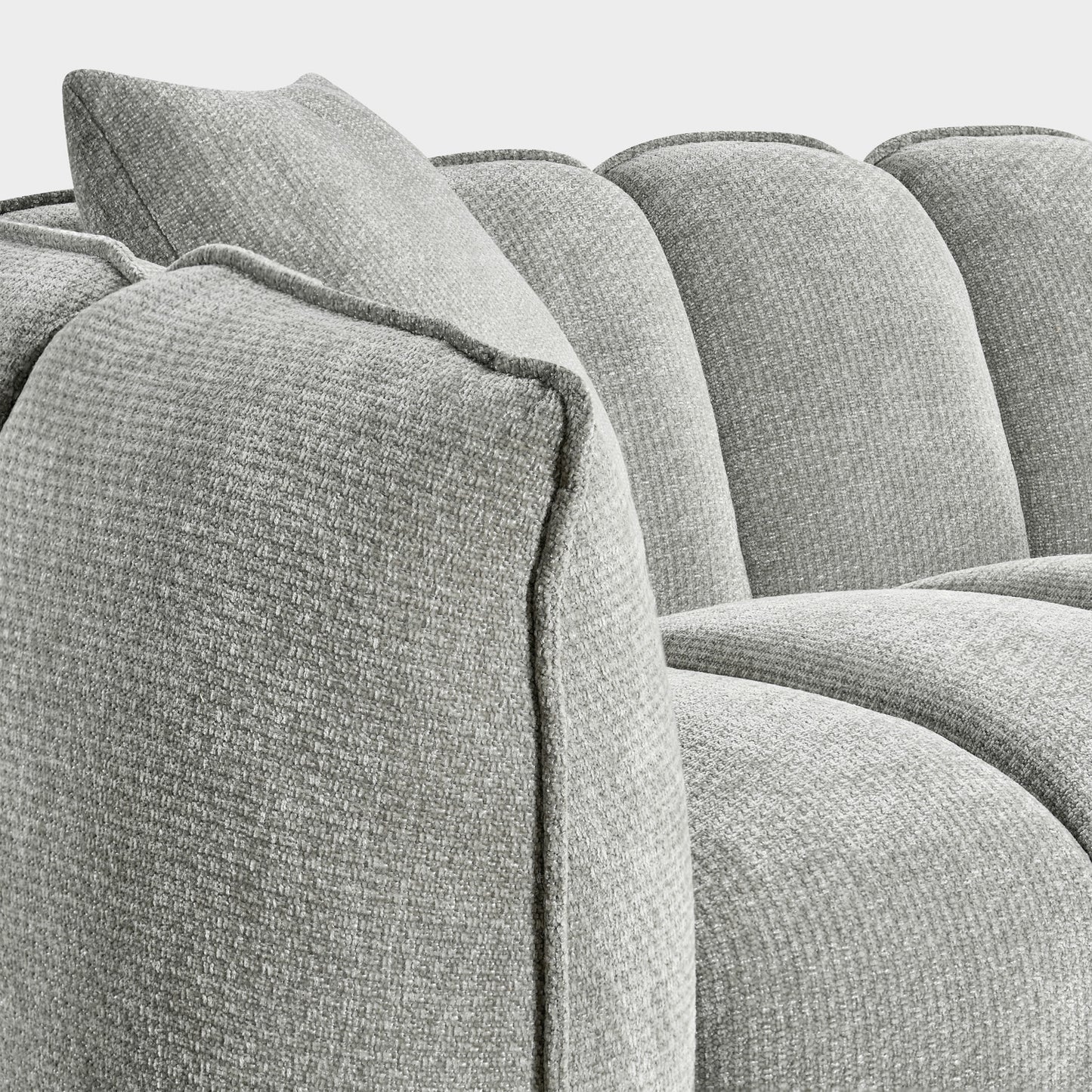 Venice Sofa Grey 3 Seater